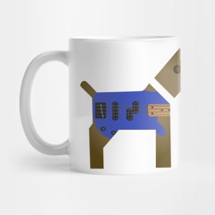 I like my guitar dogs Mug